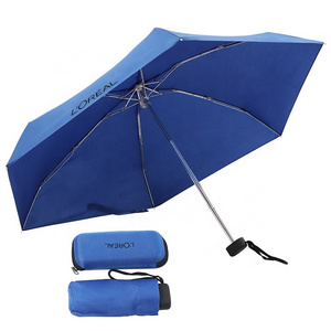 Travel Small Mini Size Compact Umbrella with Case