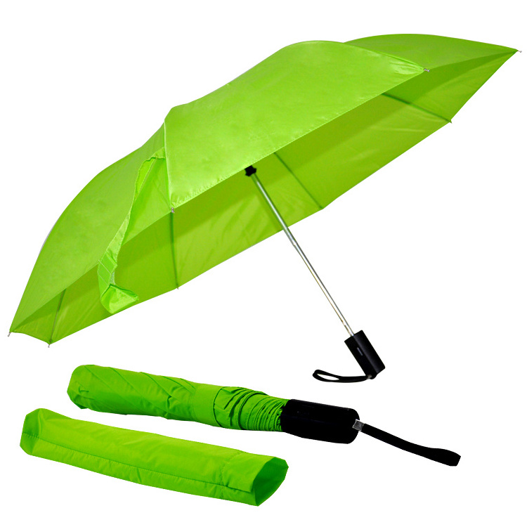 42 Inch Arc Summer Supply  Auto Open 2 Folding Umbrella