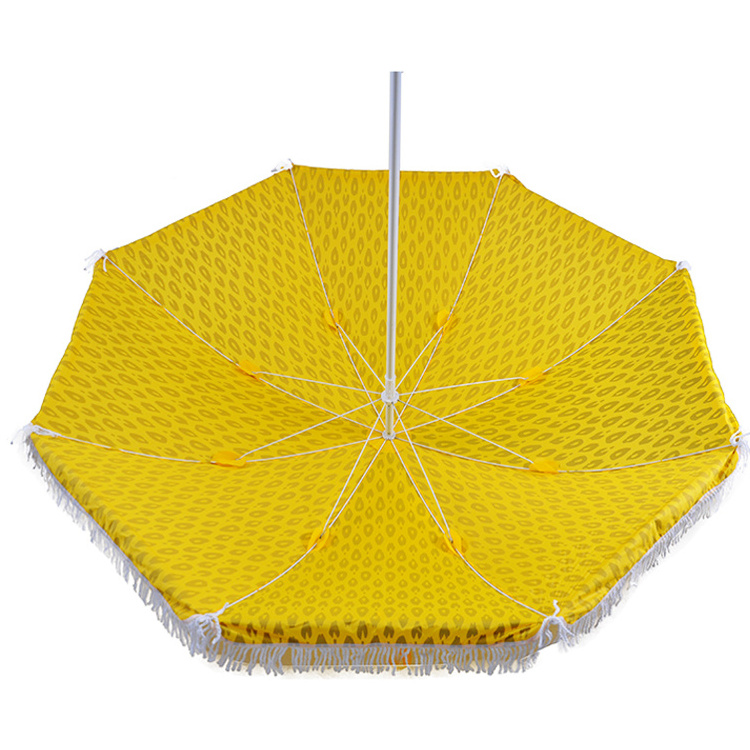 Wholesale Sun Protect Polyester Large Advertising Beach Umbrella