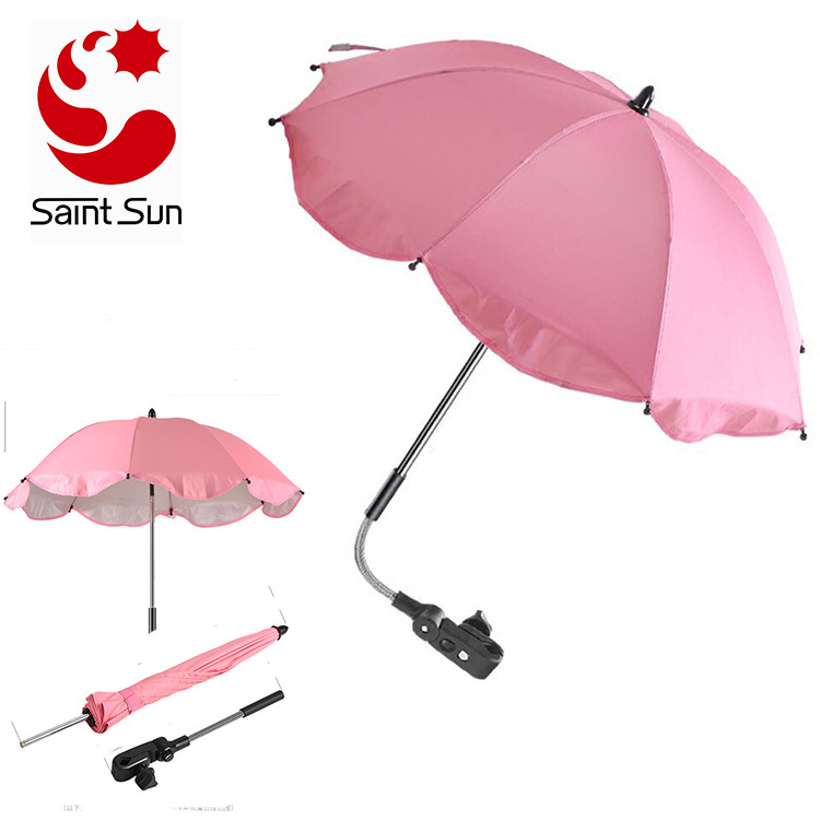 16 inch safety uv-anti  baby carriage stroller umbrella