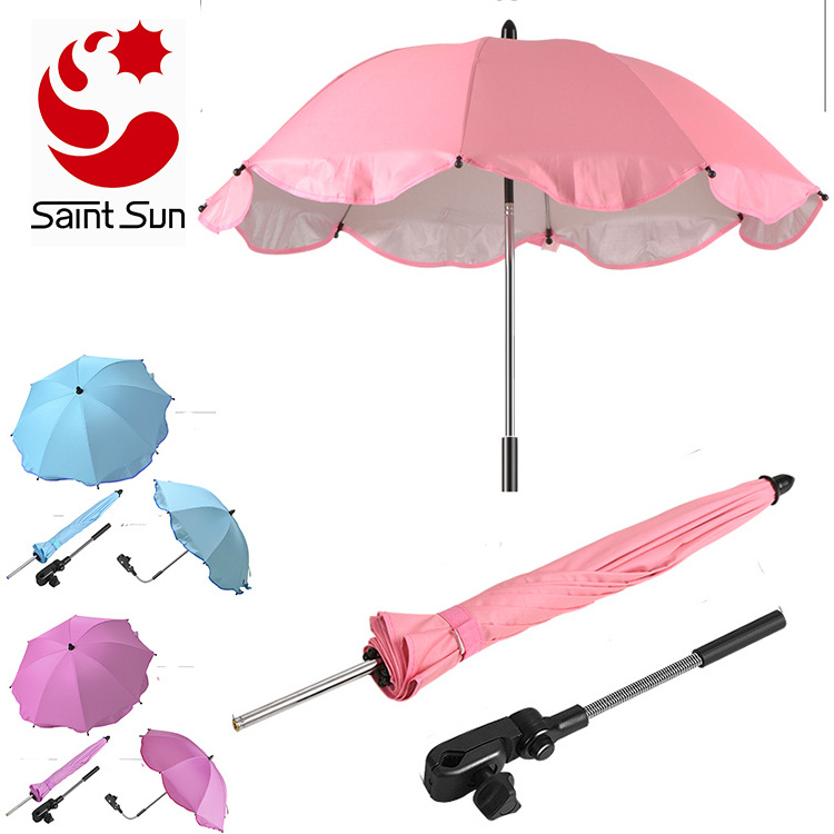 16 inch safety uv-anti  baby carriage stroller umbrella