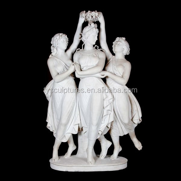 Famous people statue the three graces marble statue for sale