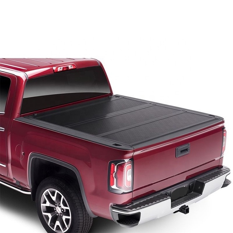 Custom Lock Truck Pickup Bed Tri-fold Hard Folding Tonneau Covers for Different Models