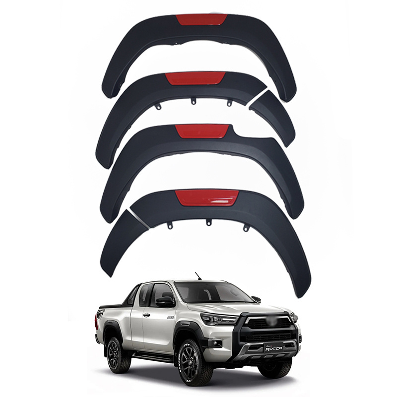 Auto Parts Flexible Universal Mud Splash Guards Mud Flaps Car Mudguards Fender Flares for hilux