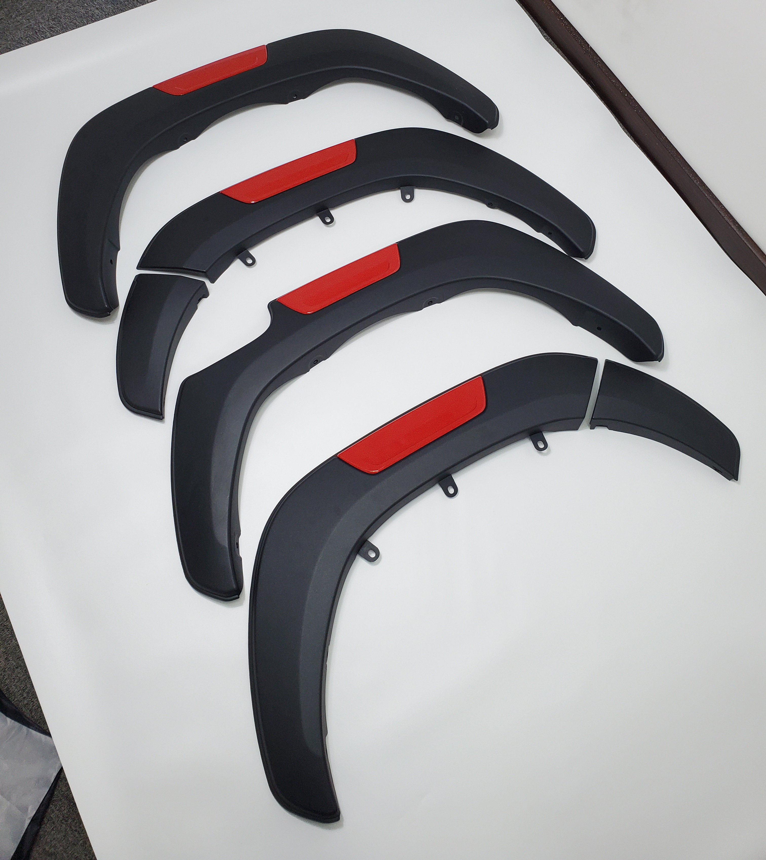 Auto Parts Flexible Universal Mud Splash Guards Mud Flaps Car Mudguards Fender Flares for hilux