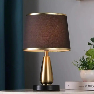 Hotel Gold Metal Lampe De Home Decor Vintage Modern Nordic Reading Bed Side Led Desk Table Lamp Luxury