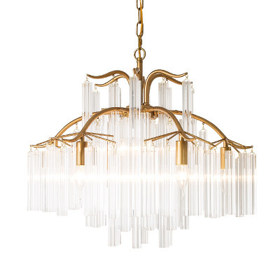 Traditional Chandelier Modern White Drum Chandelier Hand Blown Modern Glass Bedroom Pendant Light