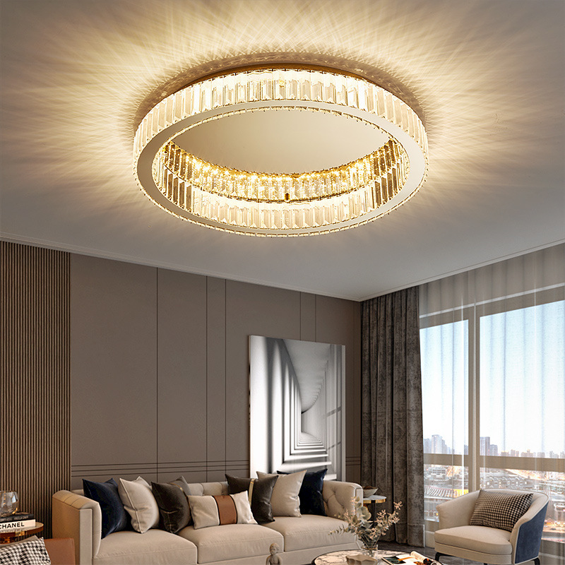 Popular Sales Gold Ceiling Lamp Nordic Light Fixture With Metal Decor-Golden Ceiling Light For Hallway Corridors Restaurant