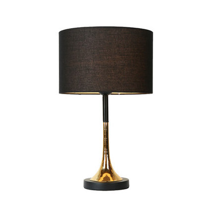 Modern Antique Restaurant Cordless Design Lighting Fancy Black Gold Table Lamp