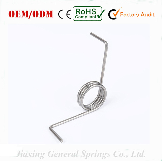 Customized stainless steel adjustable torsion spring