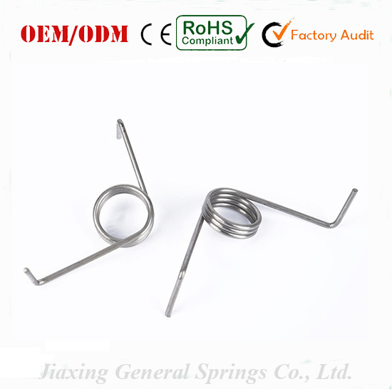 Customized stainless steel adjustable torsion spring