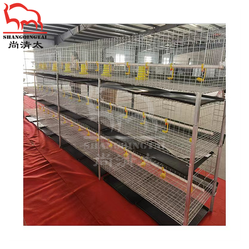 3 tiers hot-dip galvanized chicken coop broiler chicken cage poultry farm equipment battery cages for poultry chicken broiler