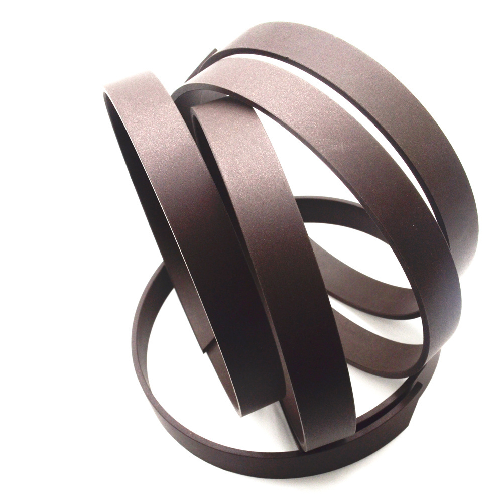 PTFE Bronze Wearing Strip PTFE Guide Tape Wear Resistance PTFE Guide Strip Seal