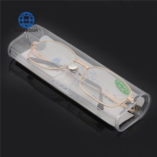 Teenyoun Wholesale High Quality Clear Transparent Glasses Case Packaging Boxes Pvc Eyeglasses Bag Eyewear Cases