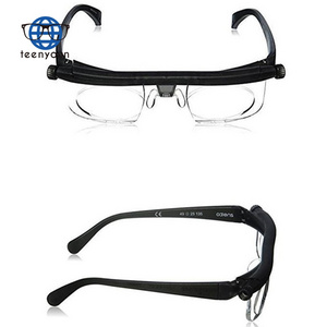 Teenyoun Adjustable Vision Focus Reading Glasses Myopia Eye Glasses -6D To +3D Variable Lens Binocular Magnifying Porta Oculos