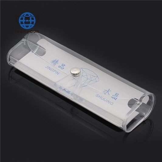 Teenyoun Wholesale High Quality Clear Transparent Glasses Case Packaging Boxes Pvc Eyeglasses Bag Eyewear Cases