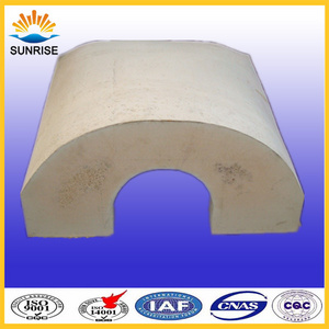 Fused cast azs refractory brick curved fire brick used for dam blocks