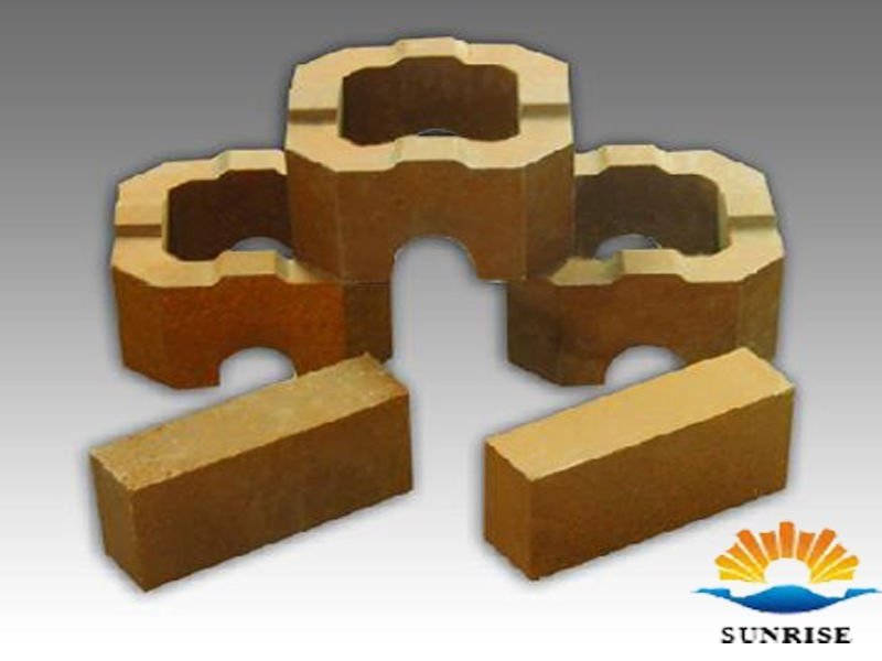 Chimney checker block/ magnesia brick for regenerator of glass furnace melting