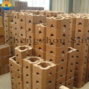 Chimney checker block/ magnesia brick for regenerator of glass furnace melting