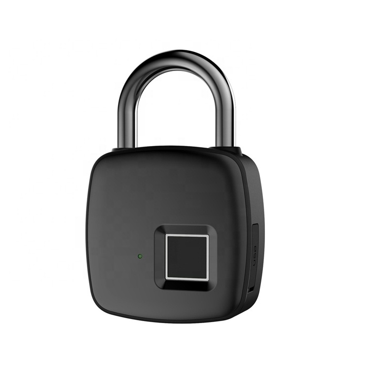 2023 Cute Tuya Smart life Fingerprint Padlock With APP Control