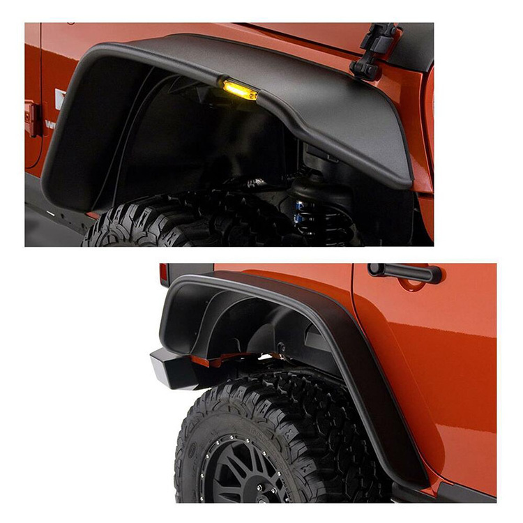 ABS fender Flares cover truck wheel arch for Jeep Wrangler JK