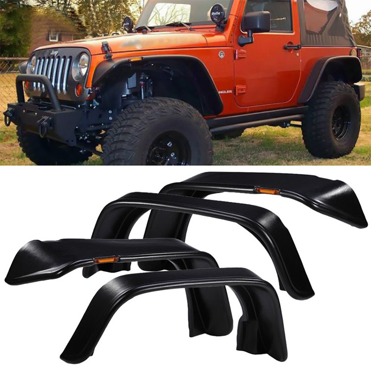 ABS fender Flares cover truck wheel arch for Jeep Wrangler JK