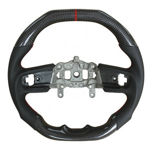 Carbon Fiber Sport Flat Customized Steering Wheel for Jeep Wrangler JK/JL