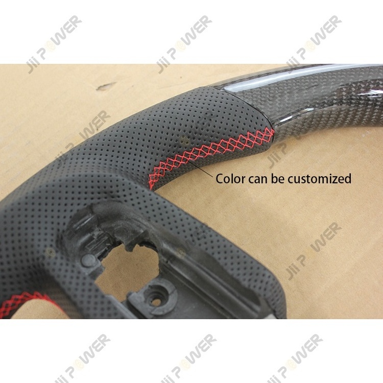 Carbon Fiber Sport Flat Customized Steering Wheel for Jeep Wrangler JK/JL