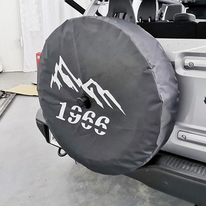 PU Dust Proof Anti Aging Oxford Custom Spare Tire Cover for Ford Bronco 6th Gen 2021 2022 2023