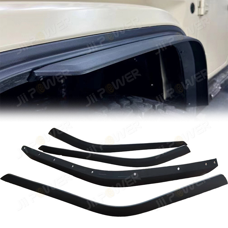 Plastic High Top Fenders Wheel Fender Flare Extensions for Jeep Wrangler JL/JT 2018+year