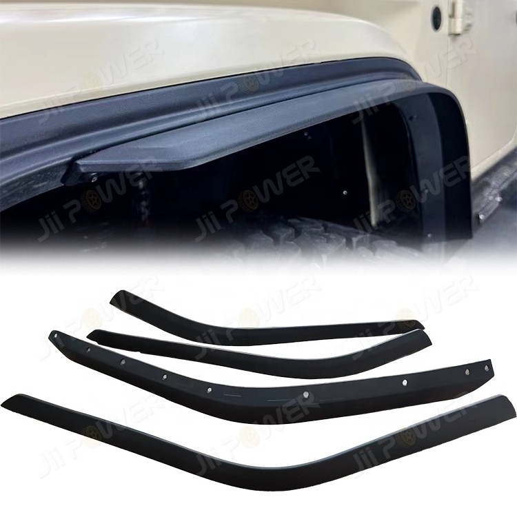 Wheel Fender Flare Extensions for Jeep Wrangler JL Normal Height Fenders