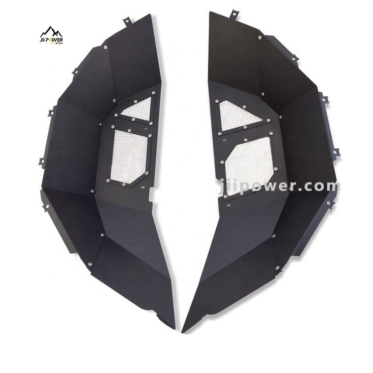 Rear inner fenders with mesh for Jeep Wrangler JL