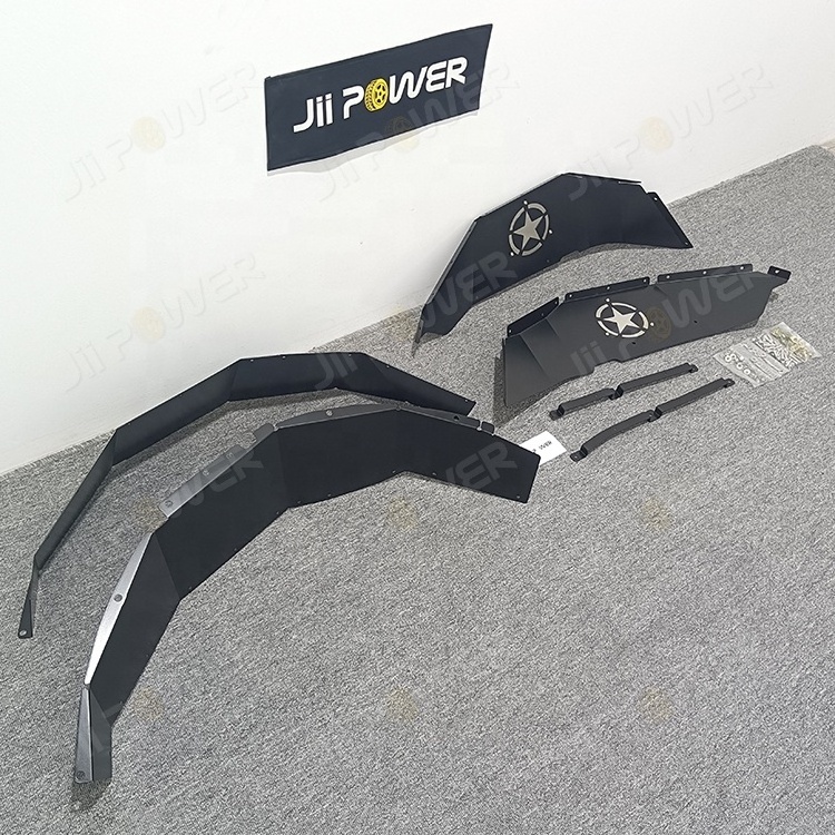 Rear inner fenders with star marking for Jeep Wrangler JL