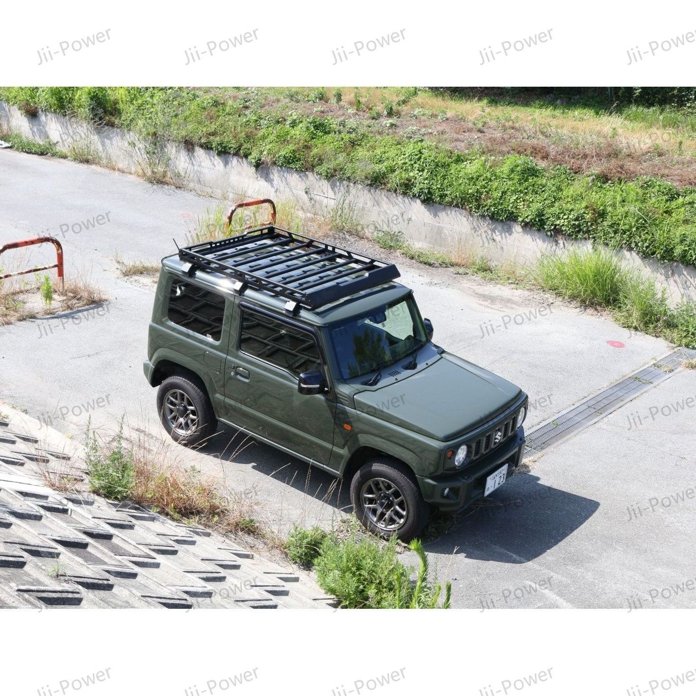 Off-Road 4x4 5 doors Jimny  Side steps tailgate ladder Roof Racks Luggage Carrier For Suzuki Jimny 2019+ Gen4 Sierra JB74w JB64w