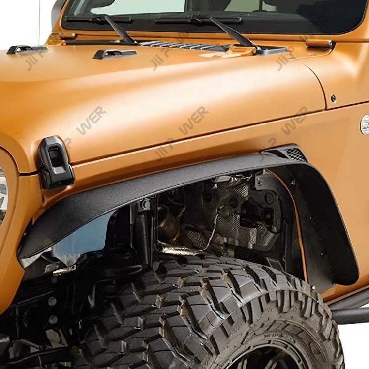 Steel Customized flat car fender flares  for Jeep Wrangler JL