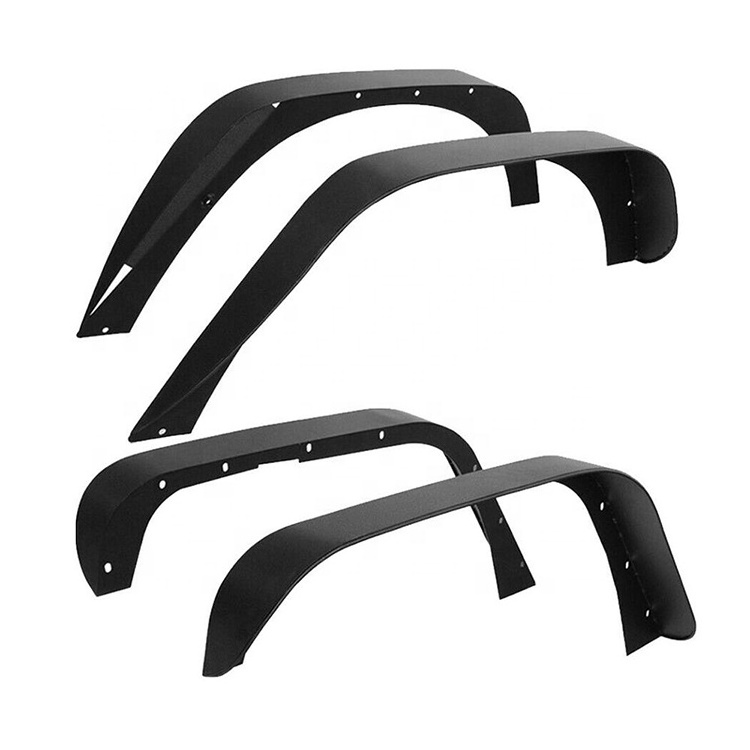 Steel Customized flat car fender flares  for Jeep Wrangler JL