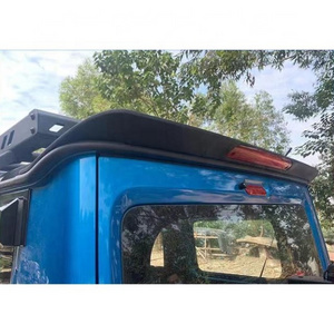 ABS Matt Black Rear Roof Spoiler With Third Brake Light for Suzuki Jimny JB64 JB74 2019+