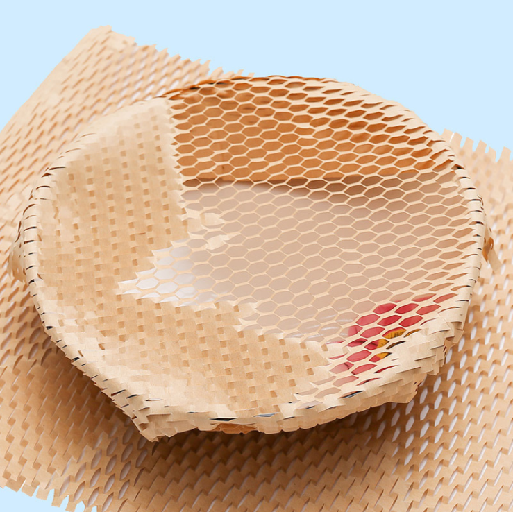 New hot-selling environmental protection stretchable buffer honeycomb paper gift packaging logistics transport packaging