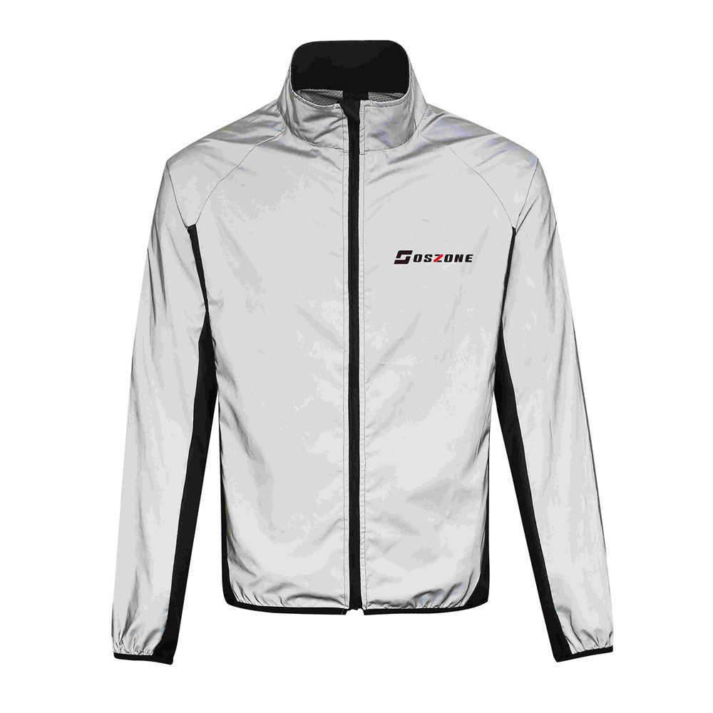 Oszone Night Cycling and Running 360 Reflective Long Sleeve Men refl. Jacket