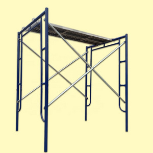 heavy duty h frame scaffolding  mason system construction door steel scaffold frame tubular steel frames