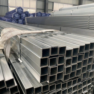 2x2 Galvanized Hollow Section 14 gauge tubing tubular iron Square Steel Pipes tube for Shelter Structure