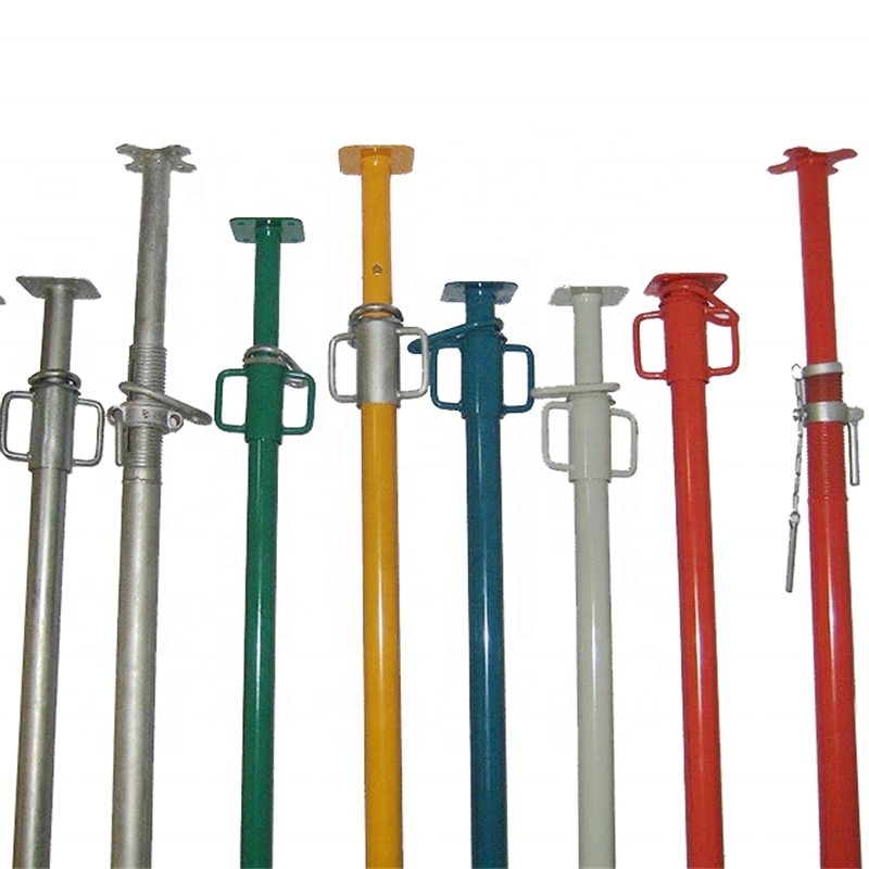 Scaffolding material construction building shoring Coated Adjustable Steel acrow props jack post Painted