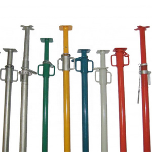 Scaffolding material construction building shoring Coated Adjustable Steel acrow props jack post Painted