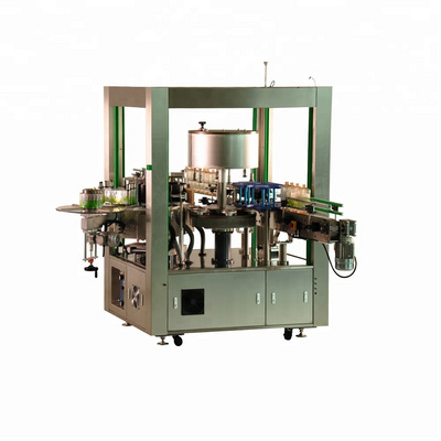 factory price rotary automatic star wheel OPP hot melt glue oval bottle labeling machine 9000-24000 BPH