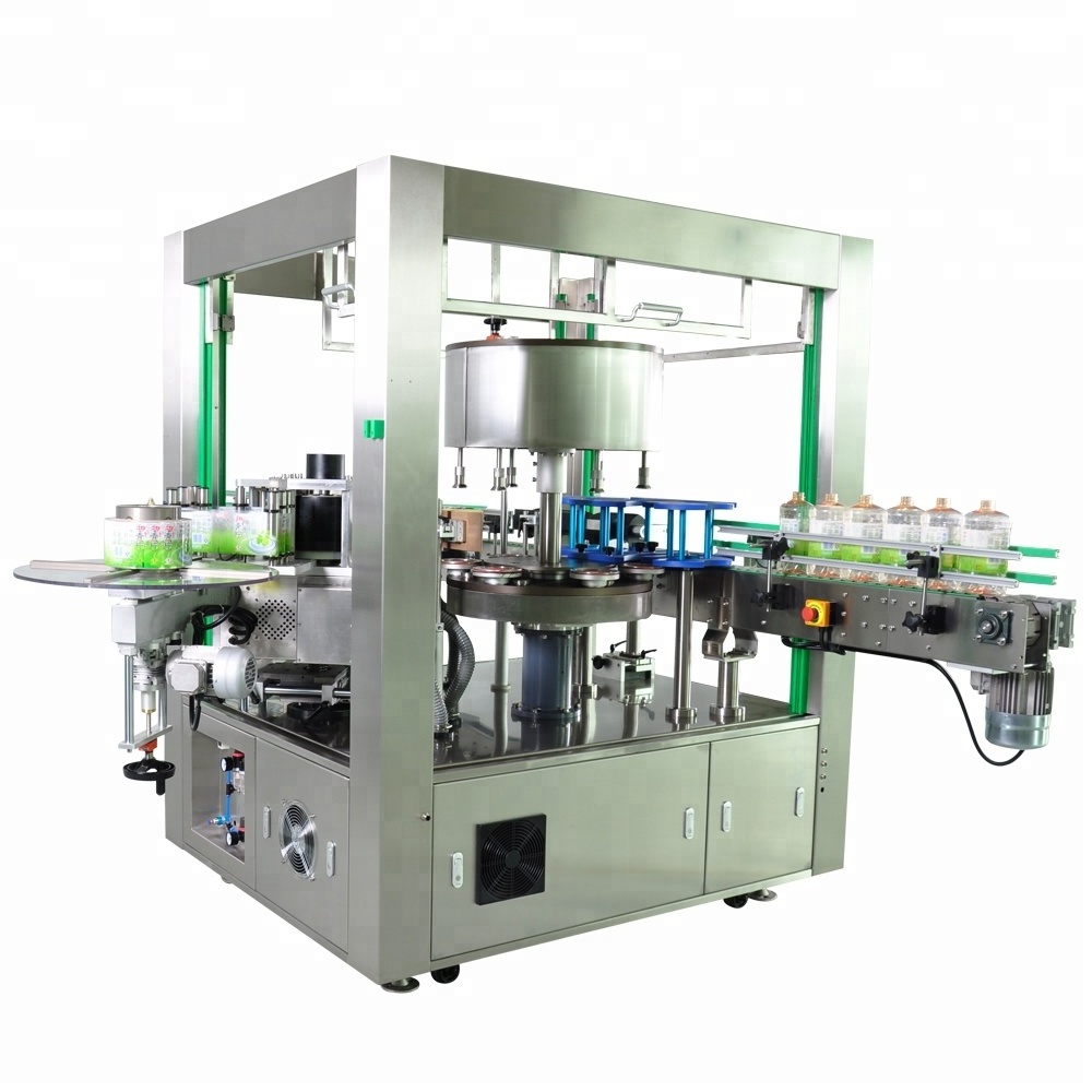 factory price rotary automatic star wheel OPP hot melt glue oval bottle labeling machine 9000-24000 BPH