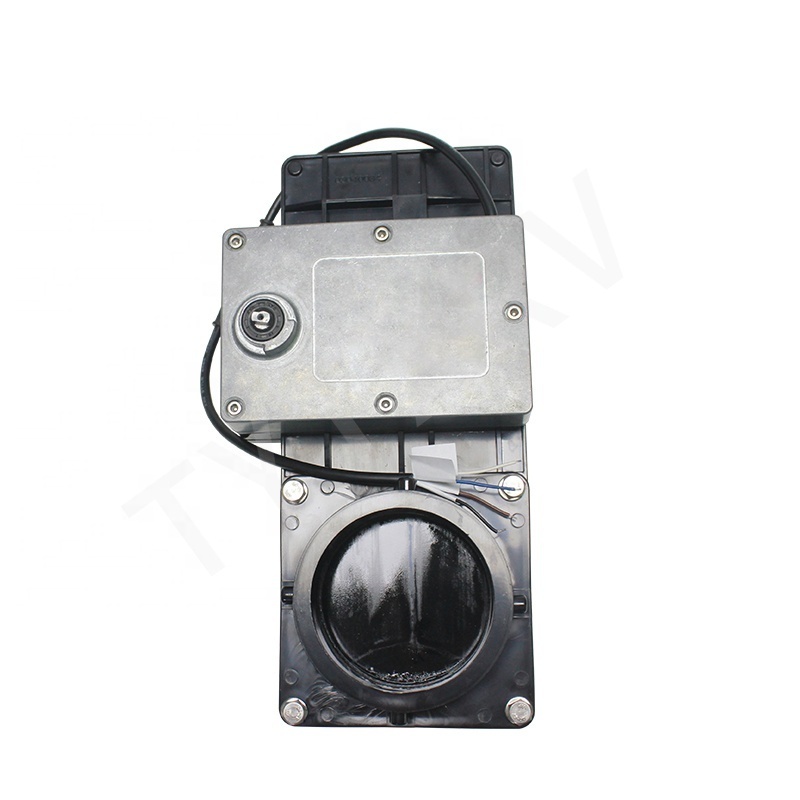 TYTXRV OEM Caravan Accessories Black 3inch Electric switch Second-generation Caravan Camper Motorhome Electric Blowdown Valve