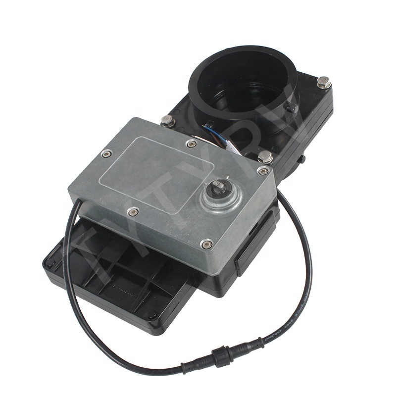 TYTXRV OEM Caravan Accessories Black 3inch Electric switch Second-generation Caravan Camper Motorhome Electric Blowdown Valve