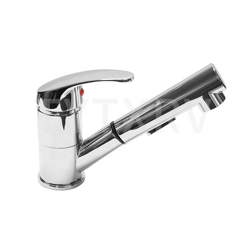 TYTXRV-OEM High quality Stainless Steel Pull Out Pull Taps Sink Kitchen Motorhome Faucet Caravan RV Bathroom Pull pipe Faucet