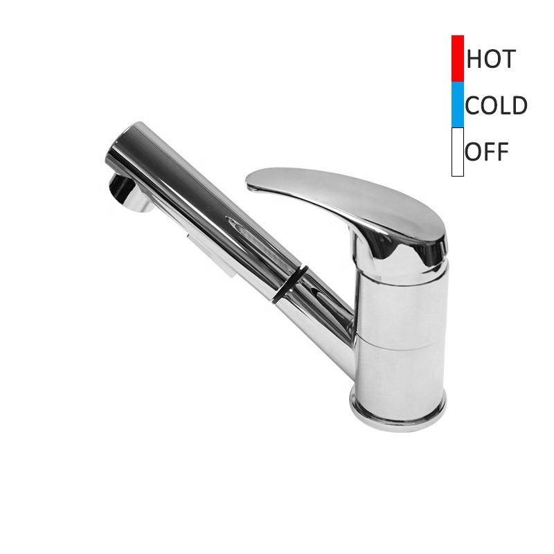 TYTXRV-OEM High quality Stainless Steel Pull Out Pull Taps Sink Kitchen Motorhome Faucet Caravan RV Bathroom Pull pipe Faucet