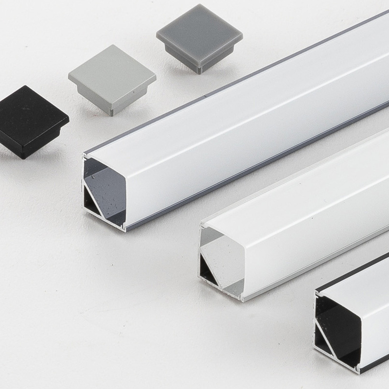 OEM Strip Light Aluminum Housing,Square Recessed Led Aluminum Profile Led Profile Channel